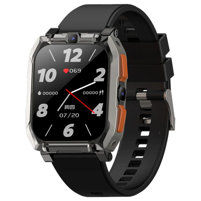 4G(GSM/WCDMA/LTE) Smart Phone Watch for Men Women with SIM Card Slot & Dual Camera GPS WIFI IP67 Waterproof.