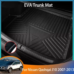 For Nissan Qashqai J10 Accessories 2007~2013 2008 2009 Auto Trunk Mat Floor Tray Liner Cargo Boot Carpe Waterproof Anti-slip EVA