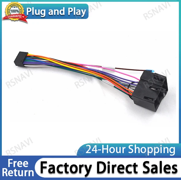 

10/20 Pcs Car 16pin Wiring Harness For Hyundai Verna/Accent/Forte/Cerato/Sorento/Sportage/Soul Stereo Installation