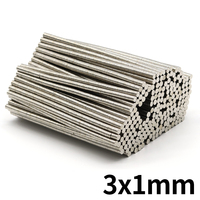 100/300Pcs Small Round Magnet 3x1 Neodymium Magnet N35 3mm X 1mm Permanent NdFeB Super Strong Powerful Magnets Imans