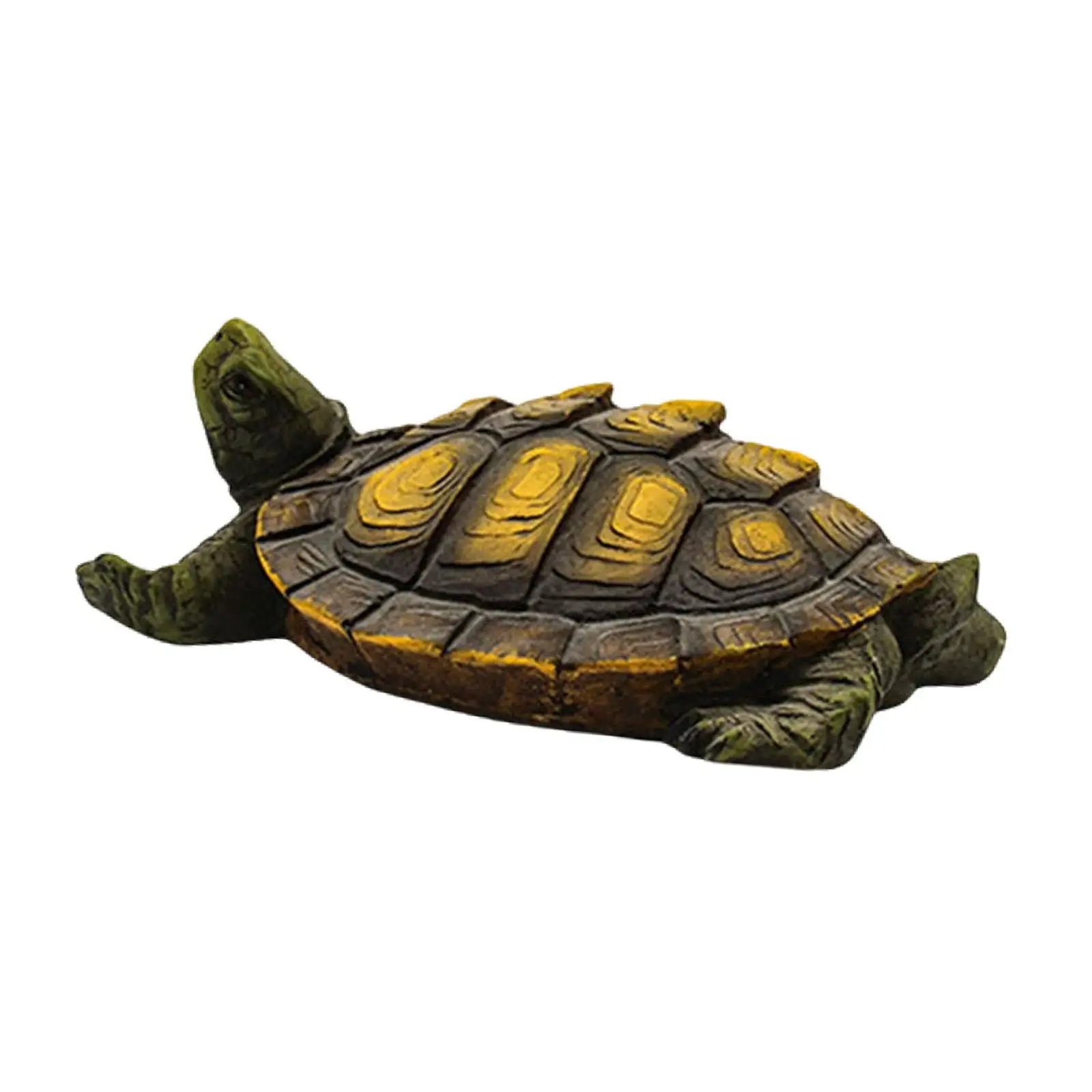 

Turtle Statue Outdoor Tortoise Ornament Lifelike Craft Weatherproof Outdoor Pond