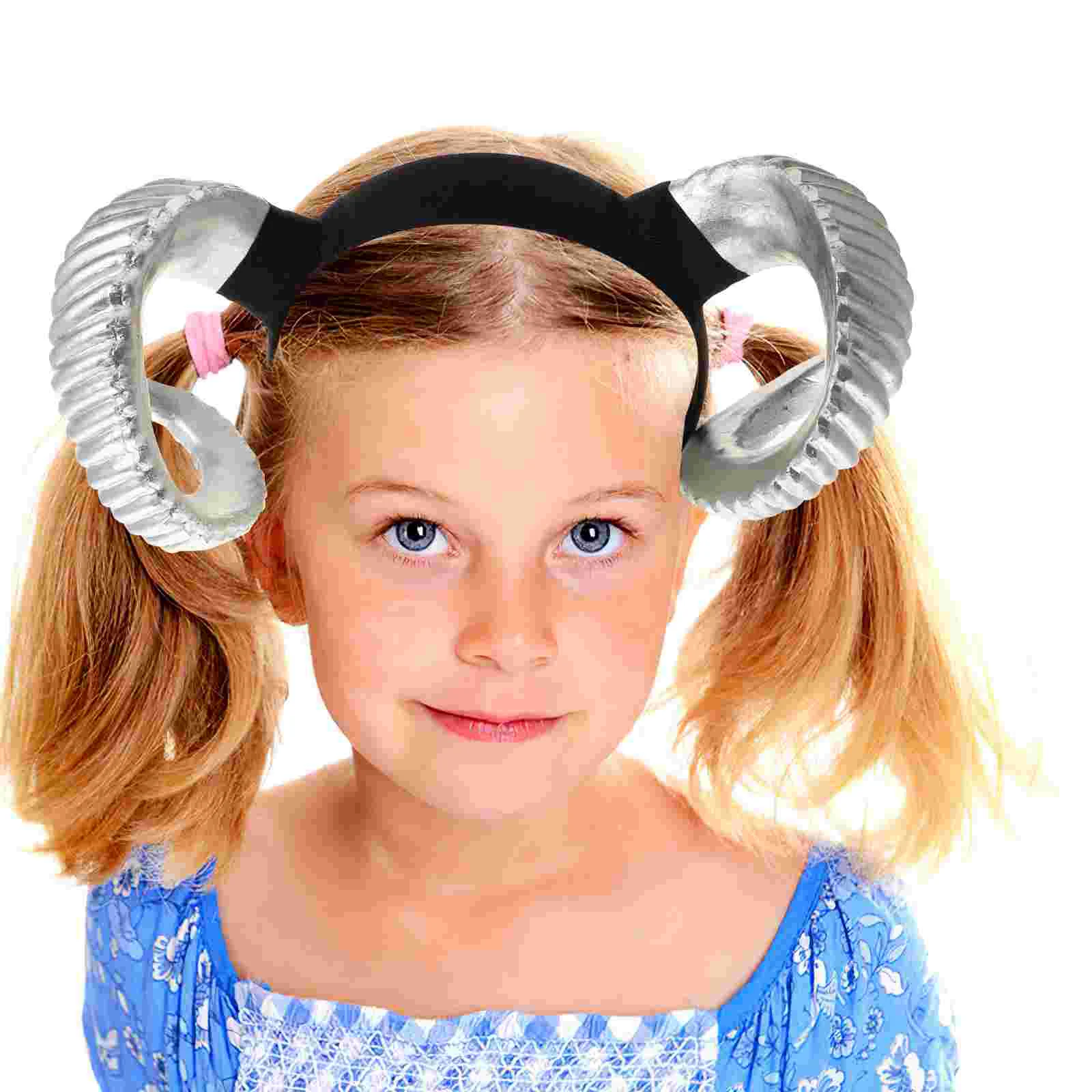 Performance Hair Hoop Cosplay Party Headwear Headdress White Headband Headbands Girls Pins Accessories