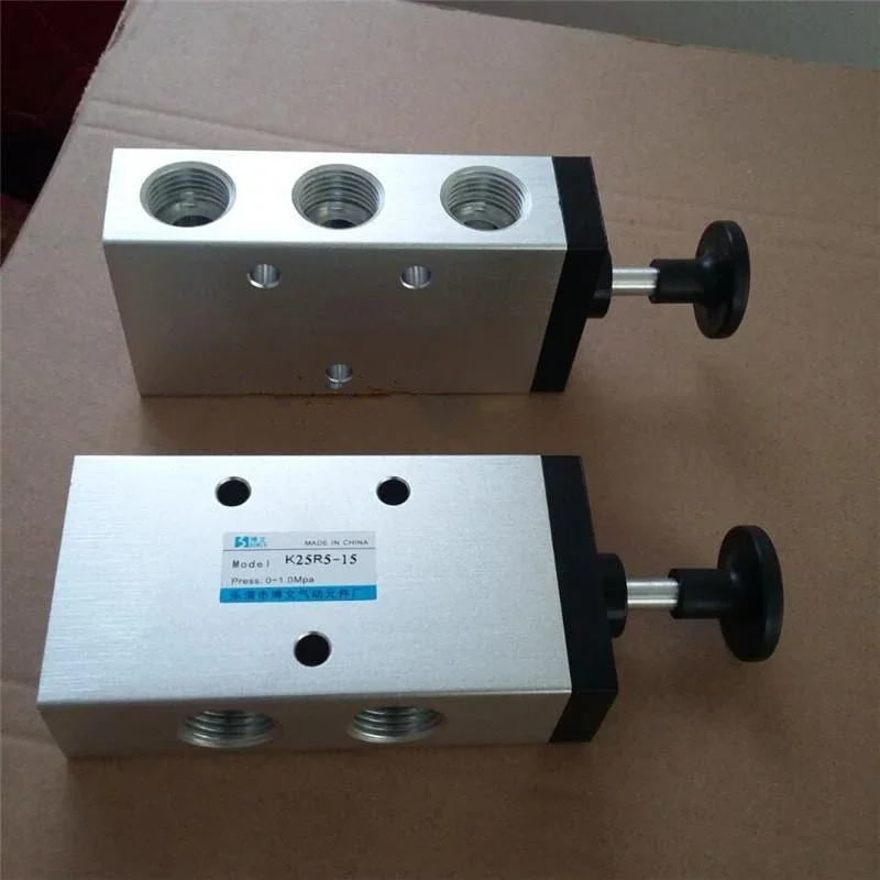 Two-position Five-way Hand-pull Valves Manually Operated Valves K23R5-08 K25R5-8 K25R5-L10 K25R5-L15