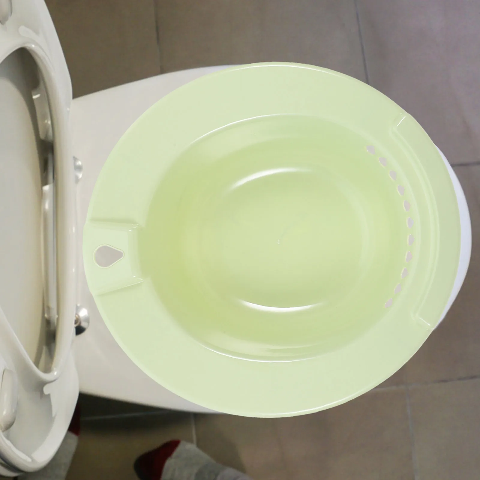 

Sitz Bath For Hemorrhoids Postpartum Care Wide Deep Bowl Toilet Seat Wall Mount Hook Elderly Pregnant Women Portable Bathroom