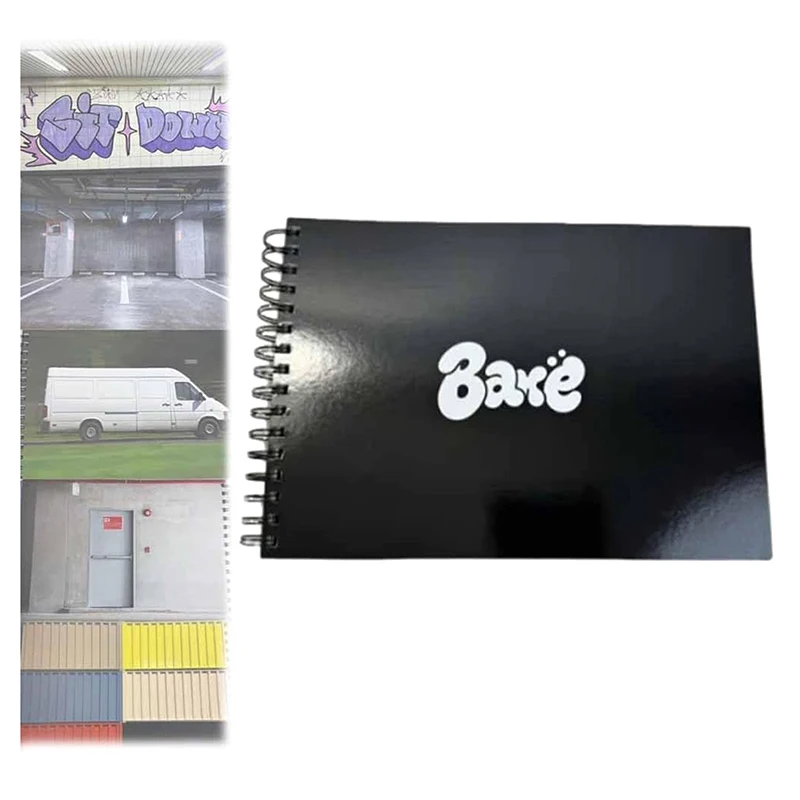 1pc bobina sketchbook livro graffiti sketchbook graffiti esboçar livro para qualquer artista graffiti e iniciantes viajante diário