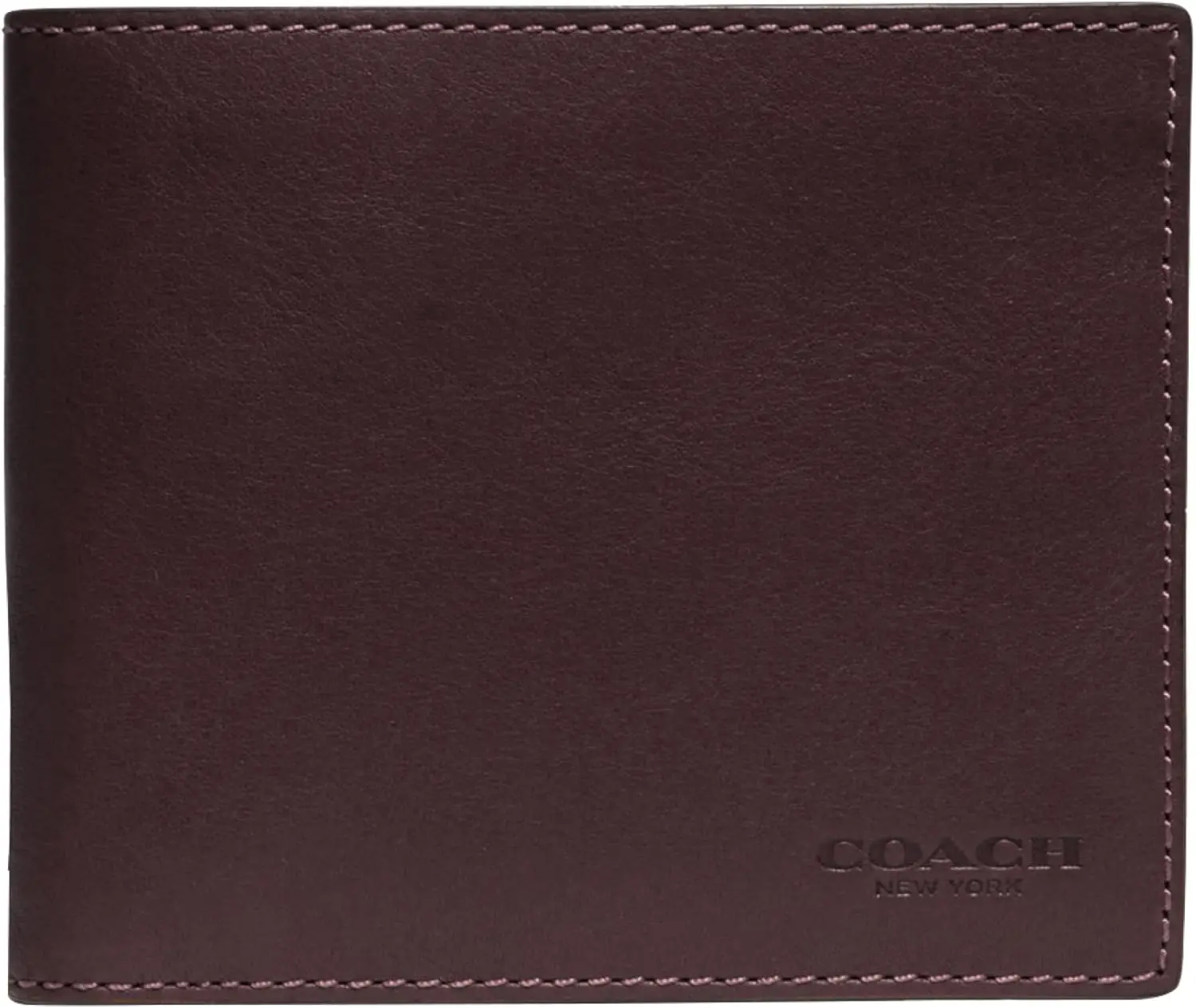 

Тонкий складной кошелек из спортивной телячьей кожи, компактный и прочный для повседневного использования