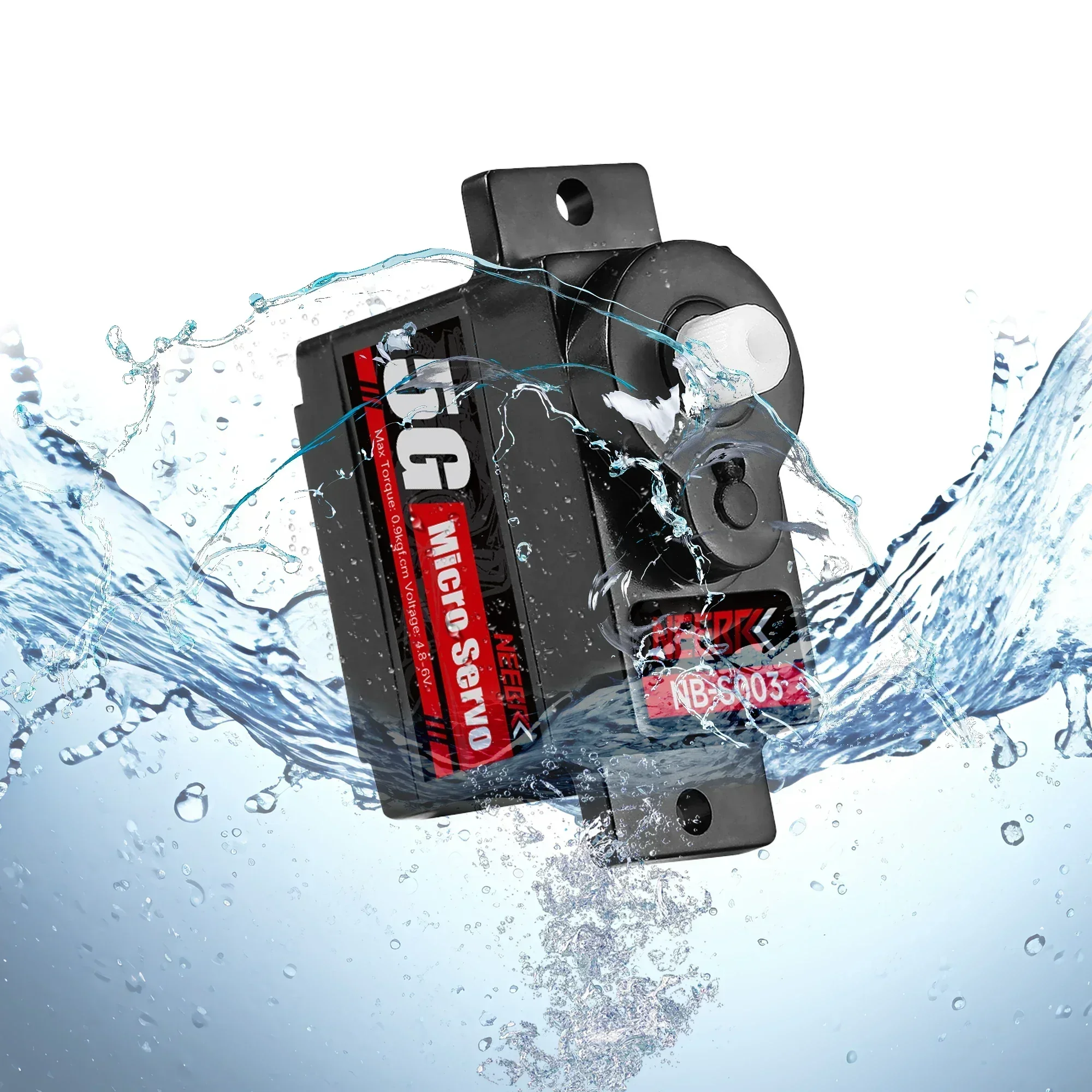 2/4PCS NEEBRC 5G Mini Servo Plastic/Metal Gear Waterdichte Coreless Servomotor voor RC Auto WLtoys K989 K969 Boot Vaste Vleugel Robot