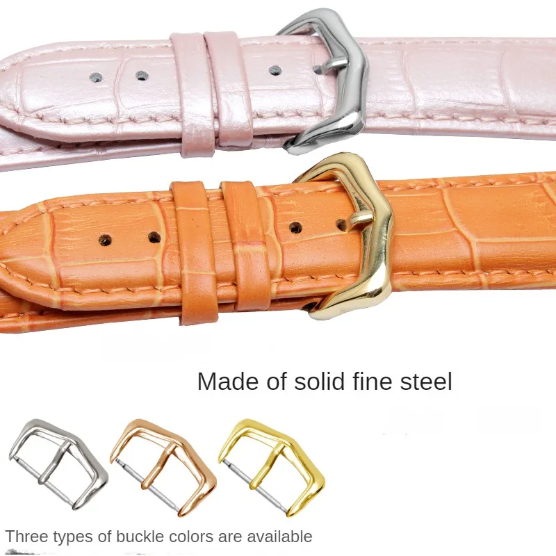 Leather Strap Instead Of Key Turtle Tnk Series Leather Watch With Flat Interface 12/13/14/15/16/17/18/19/20/21/22/23/24mm.