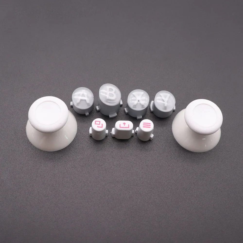 Für XBox Serie X S Core Controller Thumbsticks Caps ABXY Ansicht Menü Teilen Tasten Mod Kit Ersatz Gamepad Reparatur Teile
