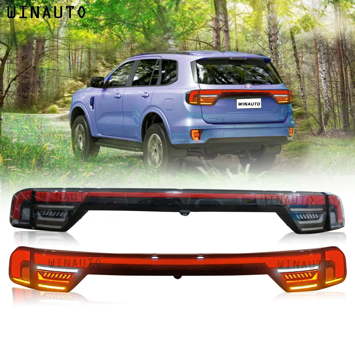 

Juncar is suitable for 2023 road shaker Everest tail light assembly modified LED turn signal brake light factory direct sales