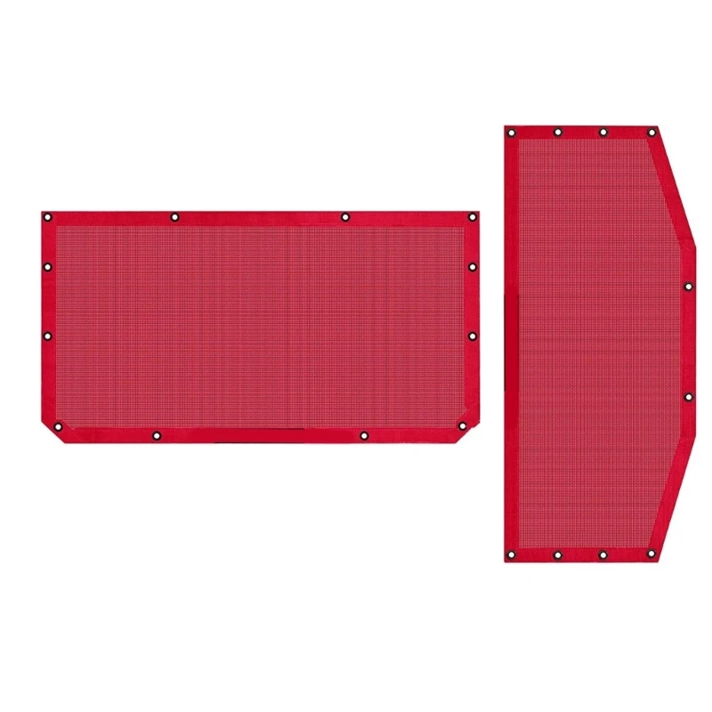 QM Breathable  Sunroof Top Cover For 4 Front & Rear, Blockers Reduces Cabin Noise Improve Driving Pleasure