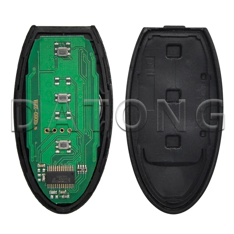 Datong World Car Remote Control Key For Nisan Rogue X-Trail KR5S180144106 S180144105 S180144106 4A Chip 433MHz Key No Brand