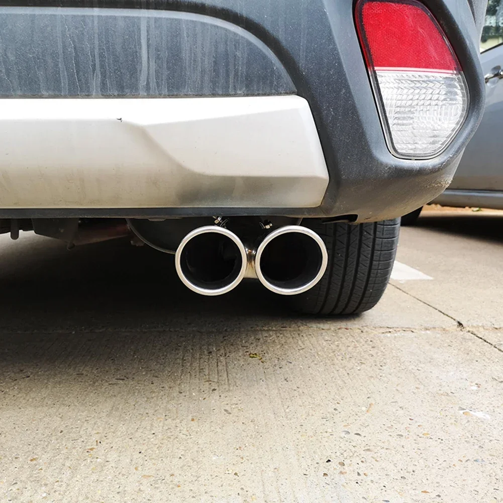 

1 шт., наконечник выхлопной трубы глушителя для Mitsubishi Outlander 2005-2009 2013-2021