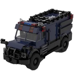 Military Armored Vehicle Building Blocks Assault Army Car Model Classic Bricks compatible with LEGO Educational Toys Kids Gifts