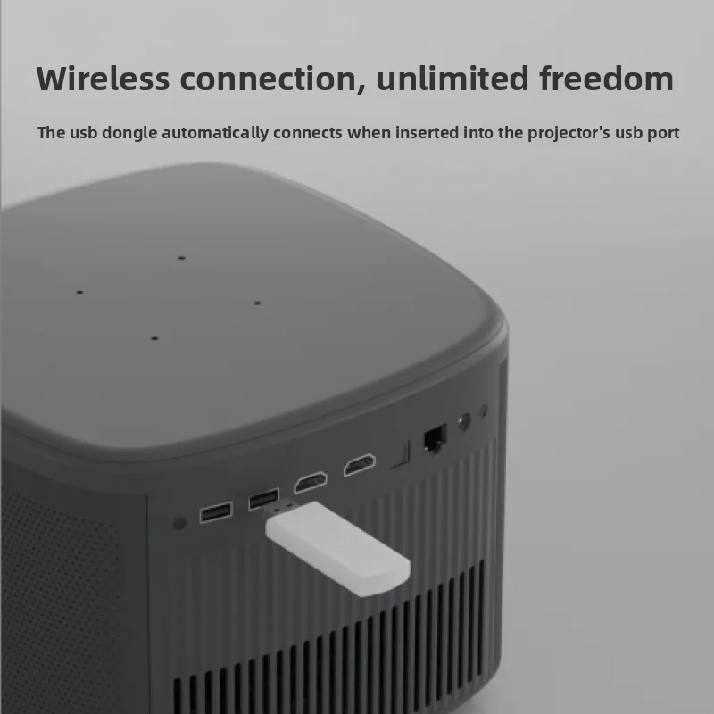 JMGO Smart Microphone Q2,DSP Intelligent Noise Reduction KTV Mode, 1200 Mah Battery Type-C Wireless Connection Microphone