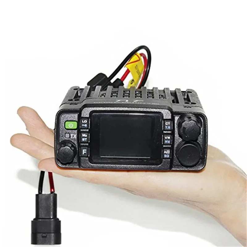 TYT TH-9000D Car Mobile Radio 45W UHF 400-490MHz Transceiver Ham Radio With Programming Cable