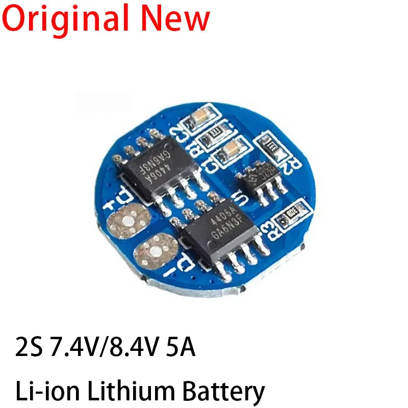 1PCS 2S 5A Li-ion Lithium Battery 7.4v 8.4V 18650 Charger Protection Board bms pcm for li-ion lipo battery cell pack