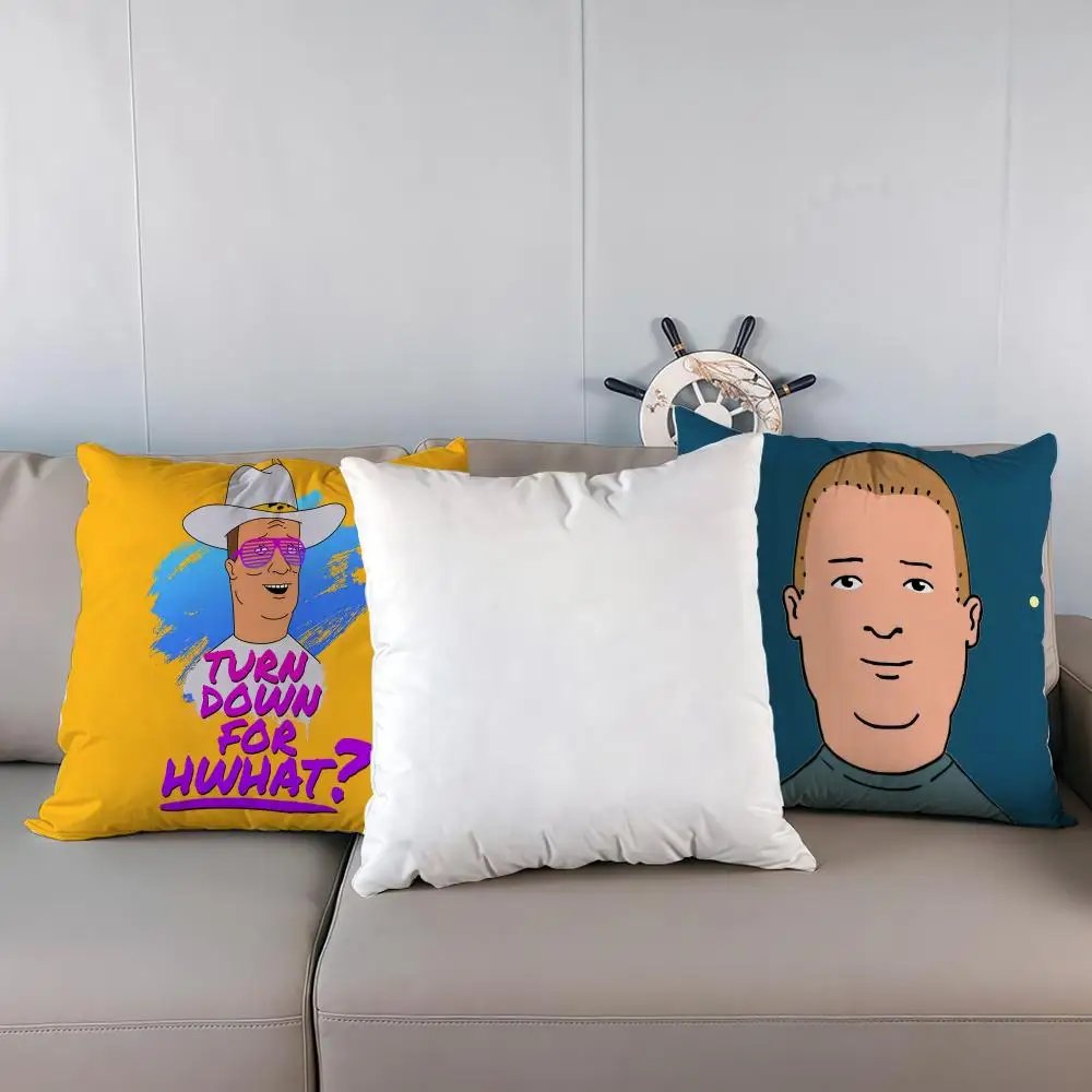 

K-King of the H-Hill Pillow Case Multi sized car seat cushions, luxurious home office, sofa decorative pillowcases