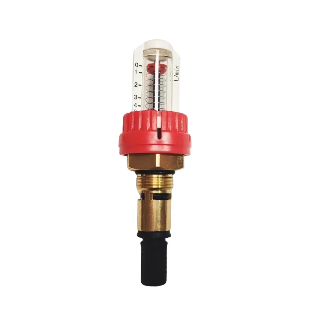 Underfloor Heating Flow Meter For Manifold With Precise Water Flow Regulation And Enhanced Energy Efficiency Brass ABS