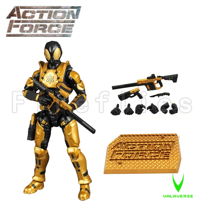 6 pollici VALAVERSE Action Figure Action Force Swarm Sentry Anime Collection modello di film per regalo