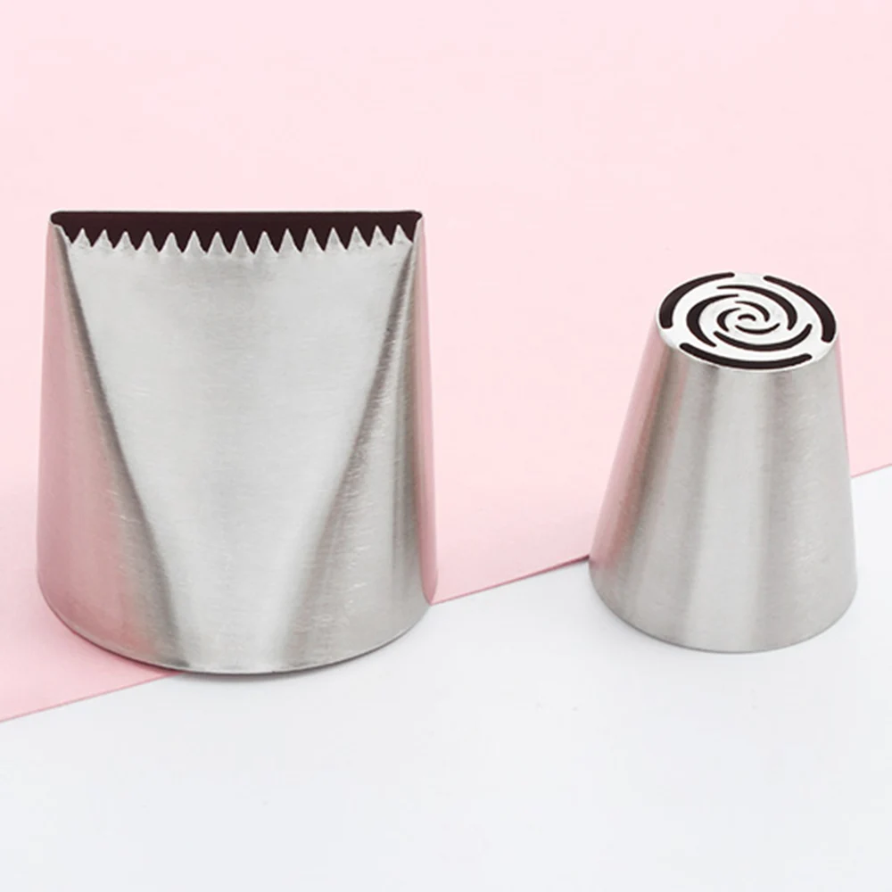 2/4/6PCS Cake Tools High-quality Stainless Steel Cake Making Cooking Cake Making Cream Nozzles For Creative Designs