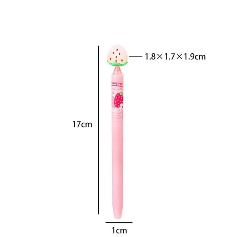 

Strawberry Erasable Pen Light Absorption Color Changing Ink Set for DIY Writing School Student Stationery