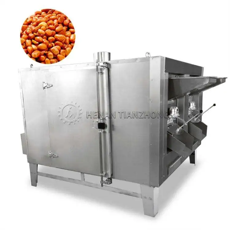 High Quality Commercial Rotary Drum Barley Malt Nut Grain Roaster on Low Price Store rating: 4.8 (32 reviews)