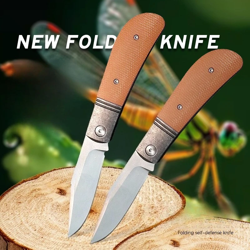

Портативный складной карманный нож для кемпинга, походов, рыбалки, выживания, охоты, с лезвием из стали 8CR13MOV, универсальный нож для фруктов, инструменты EDC
