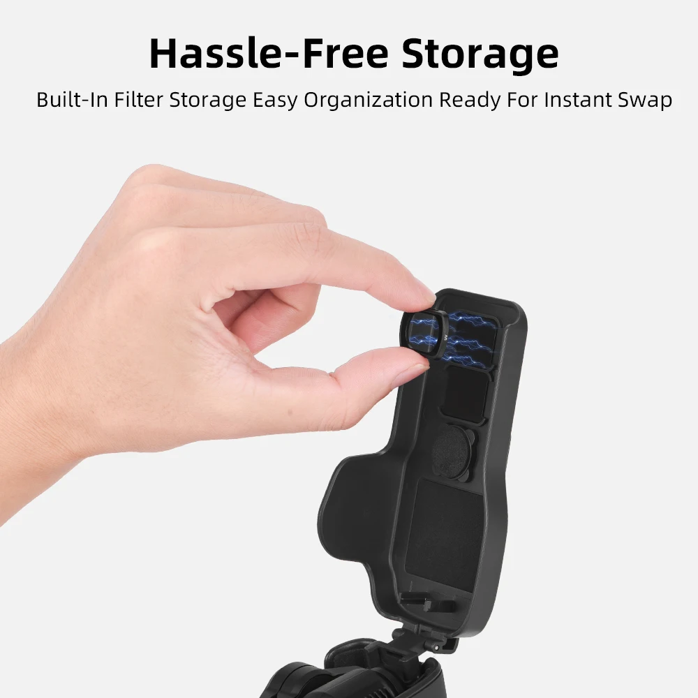 Protective Case For DJI Osmo Pocket 3,Stratch Proof Flip Cover,Lens Protector & Screen Cap,Pocket 3 Quick Release Accessories