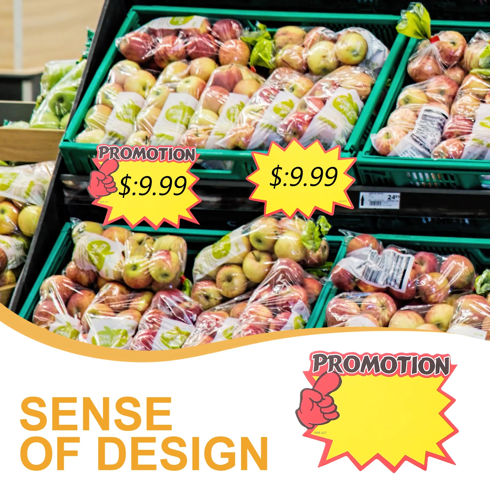 

400 шт. пустые звездные бирки портативные розничные ценники знаки супермаркетов яркие цвета практичные бирки магазин бизнес знак