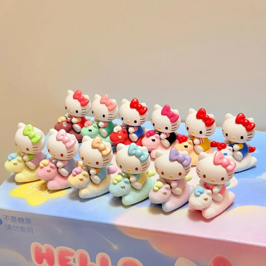 

Hello Kitty Cute Pony Series Blind Box Kawaii Mini Beans Figures Desktop Decor Ideal Gift For Girls Hello Kitty Fans