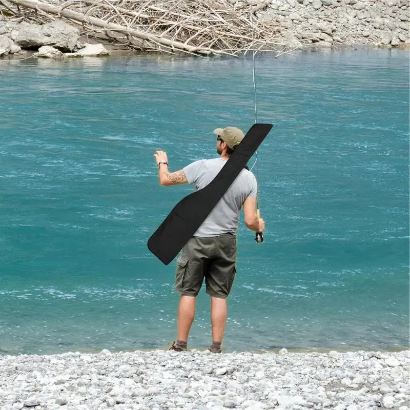 

Fishing Rod Cases & Tubes Nylon Sleeve Waterproof Design Lightweight Portable Organizer For Fisherman