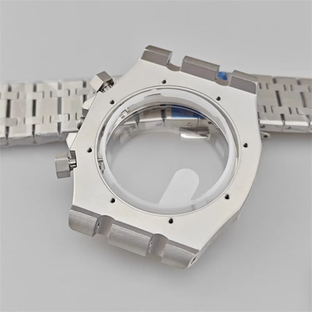 VK63 Case Chronograph Quartz Case Waterproof Modified Chronograph Watch Accessories