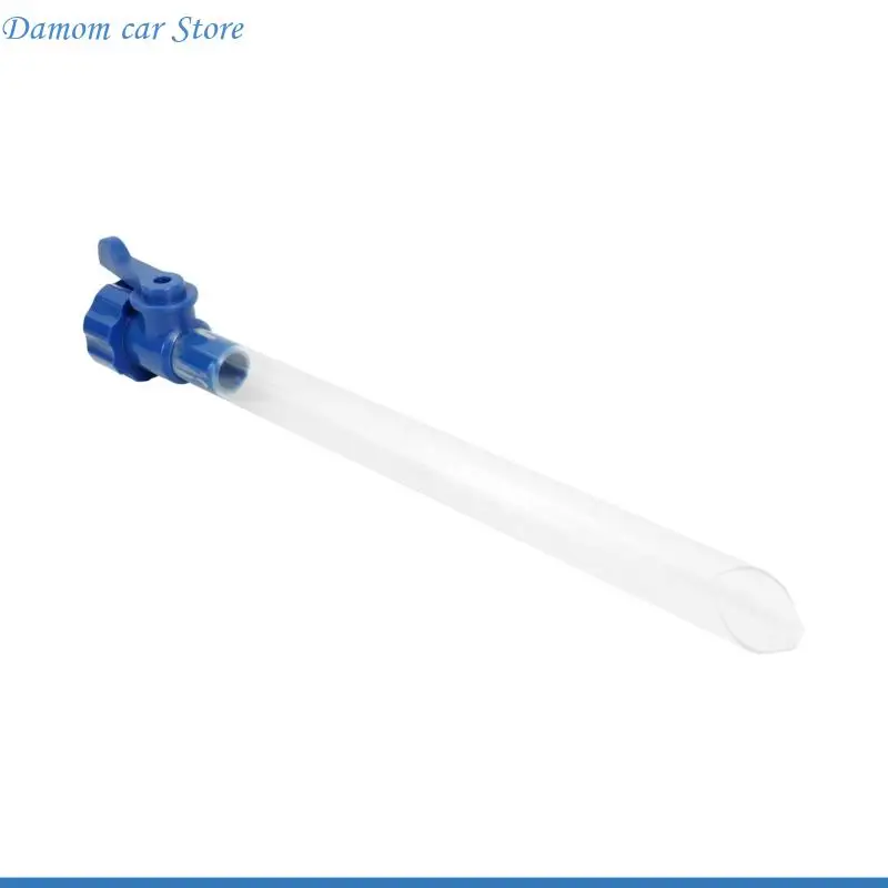 A2UC Practical Motorhome Refill Tube with Shutoff Control and Visible Design