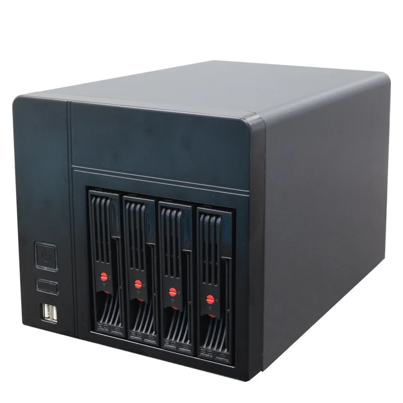 Mini-ITX main board Flex 1U small 1U power supply, built-in 12cm silent fan