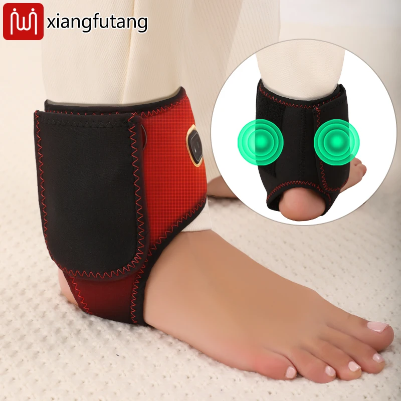 

Массажер для лодыжки — 3-ступенчатое нагревание и вибрация, снимает боль в суставах и отеки мышц, обеспечивает спортивное восстановление, для любителей фитнеса и пожилых людей