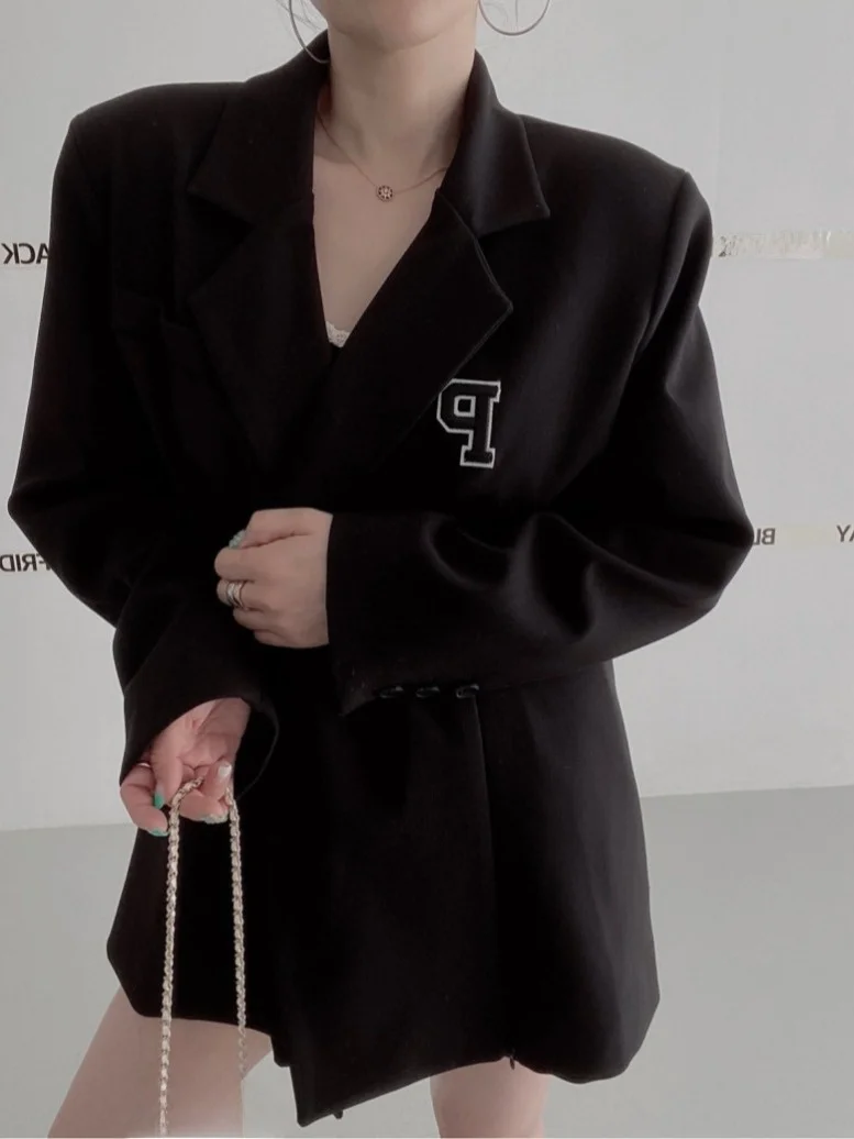 معطف بدلة أنيق أنيق وتنورة ort مكونة من قطعتين للربيع والخريف والشتاء للتنقل بطول منتظم Sve