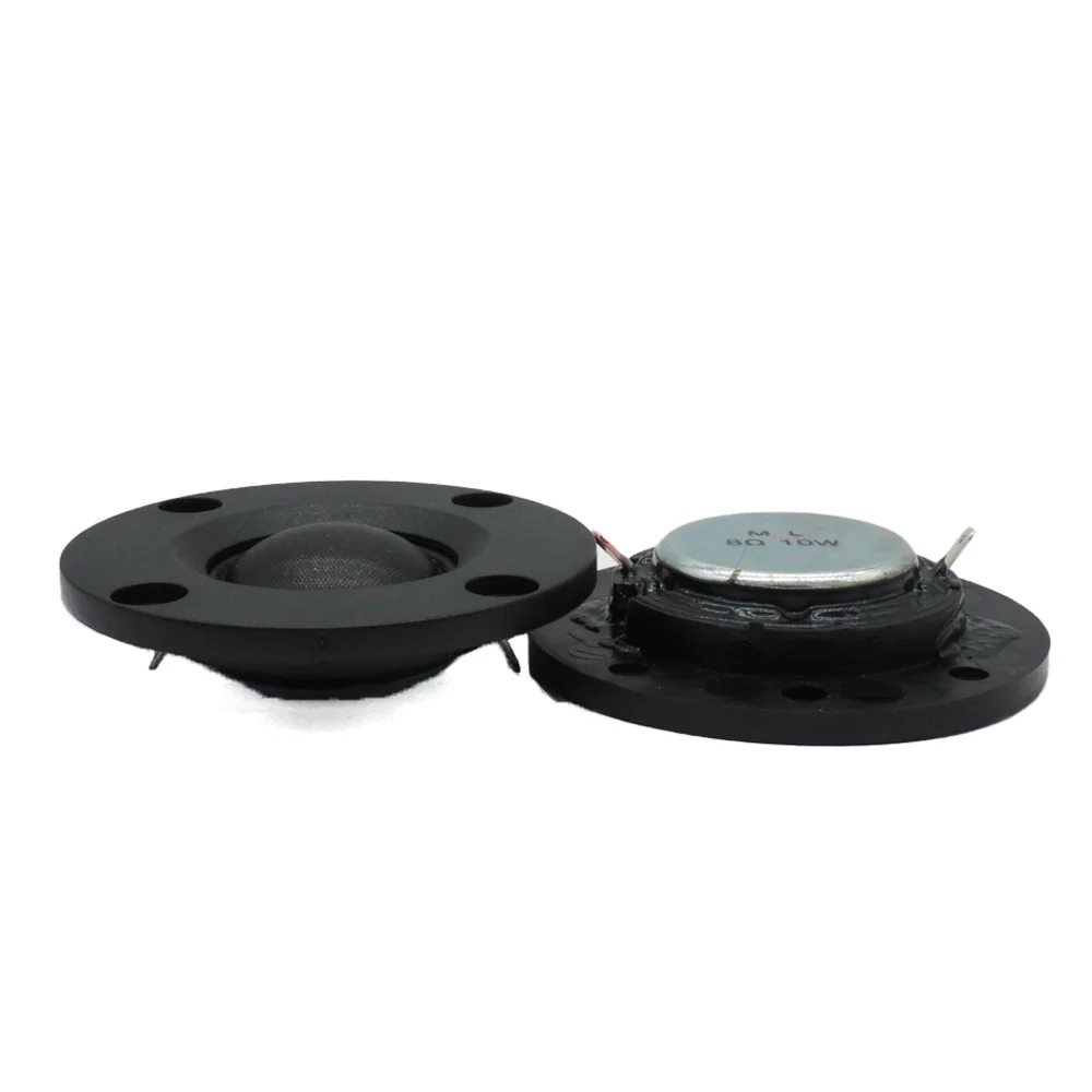 2Pcs/lot 52MM Round Audio Speaker 4 Ohm/8 Ohm 10W-20W Tweeter Speakers Silk Membrane HIFI Music DIY Bluetooth Hifi Loudspeaker