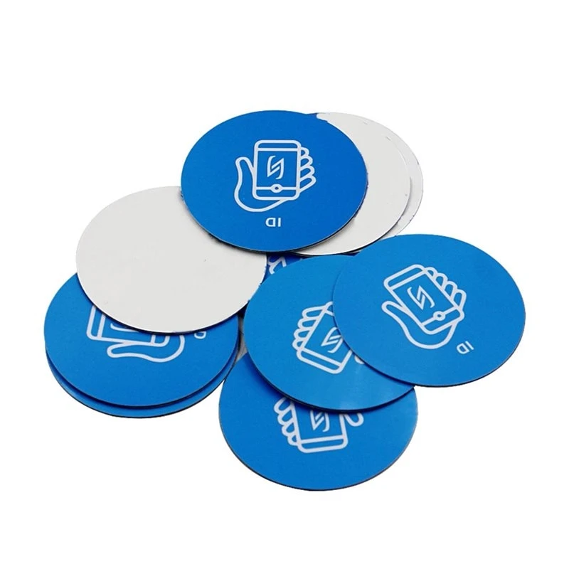 【Shop Now】TK4100 125Khz 10Pcs Access Control Card Stickers Smart RFID Key Tags Token Pastable ID Access Control Phone Sticker