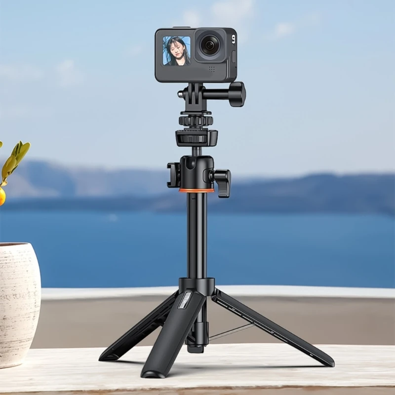 Universal 1/4 Screw Hole Mount Adapter For Hero13/12/11 Action Cameras Compatible for Tripod Accessories Double Claw Mount