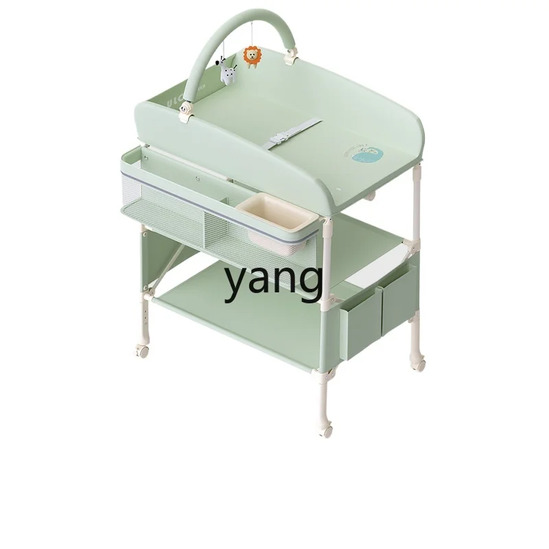 CX Newborn Diaper-Changing Table Baby Care Desk Baby Bath Table Diaper Changing Movable Foldable