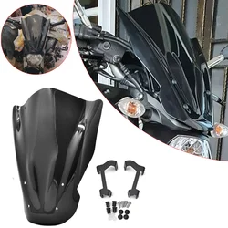Windshield Windscreen For Yamaha MT07 FZ07 2013-2017 Motorcycle Accessories Wind Deflectors MT-07 FZ-07 2018-2020