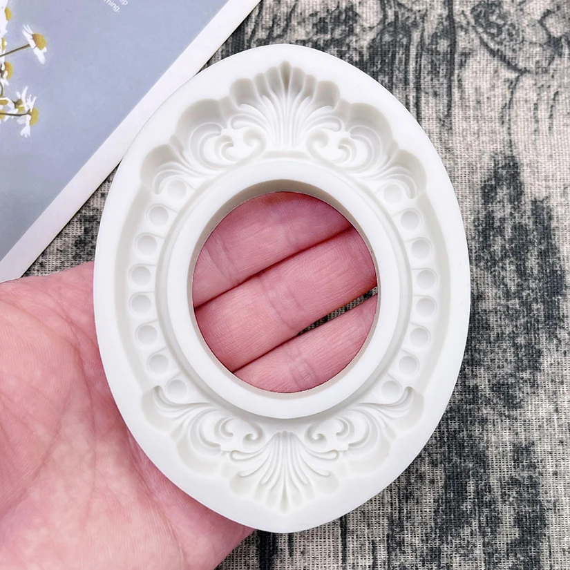 Rahmen Silikonform Sugarcraft Schokolade Cupcake Backform Fondant Kuchen Dekorieren Werkzeuge – Detail 21