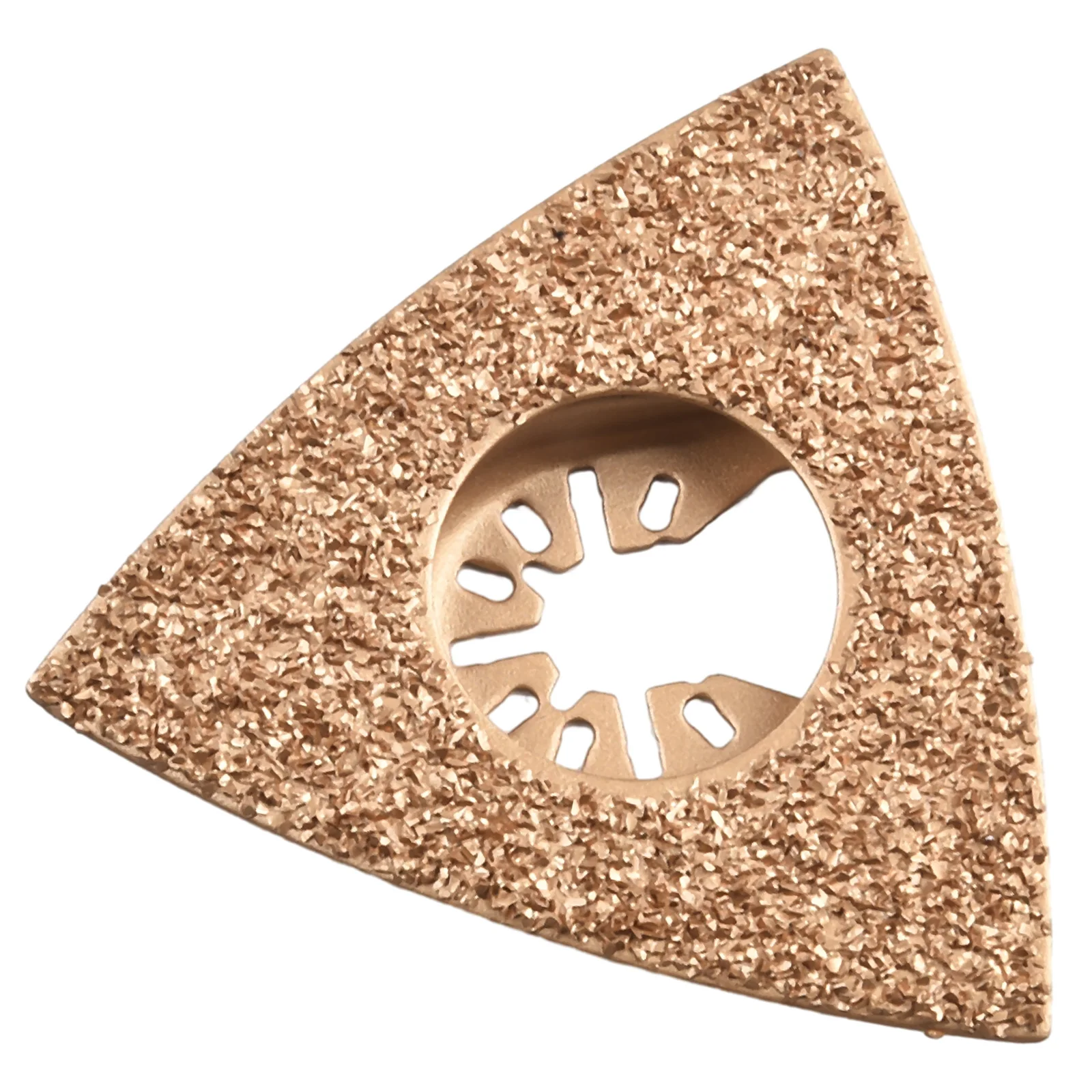 Carbide Triangular Rasp Oscillating Saw Blades Carbide E-cut For Rough Sanding Fillers, Tile Ceramics Multitool Saw Blade