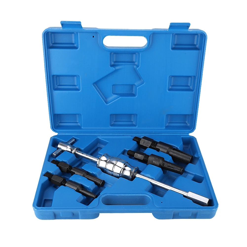 Inner Bearing Puller Kit Blind Hole Inner Bearing Puller Remover Set Slide Hammer Internal Tool Kit Inner Bearing Removal