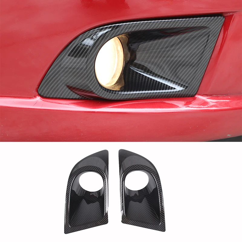 Fog Lamp Frame Decoration Front Fog Light Bezel Fog Light Decorative Car Accessories For Mitsubishi Eclipse DK4A DK2A 2006-2011