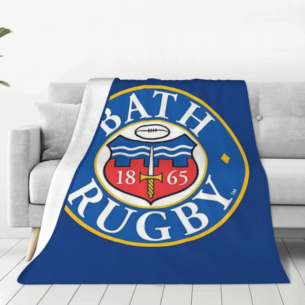 Bath Rugby Blanket Flange Textile Decor Portable Super Soft Throw Blankets for Home Office Plush Thin Quilt