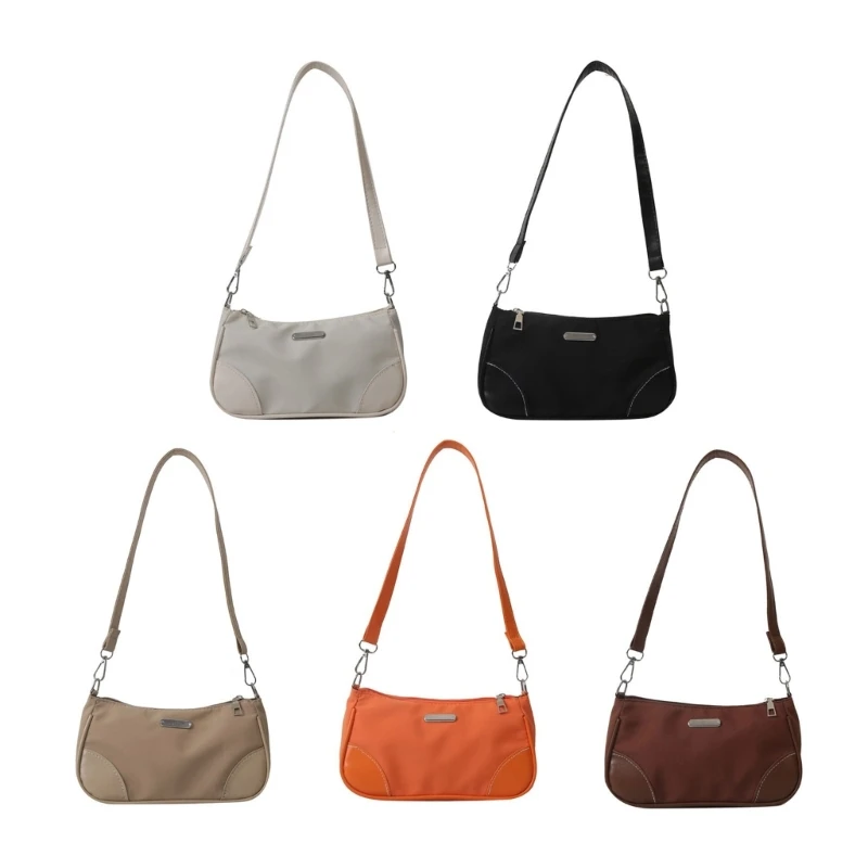 Fashion Shoulder Bag Practical and Comfortable Nylon Underarm Bag Handbag Suitable for Various Occasion