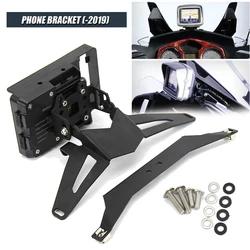 New Navigation Bracket Motorcycle GPS Navigator USB Charging Phone Holder For BMW R 1200 RT R1200RT Below 2009 2008 2007 2006
