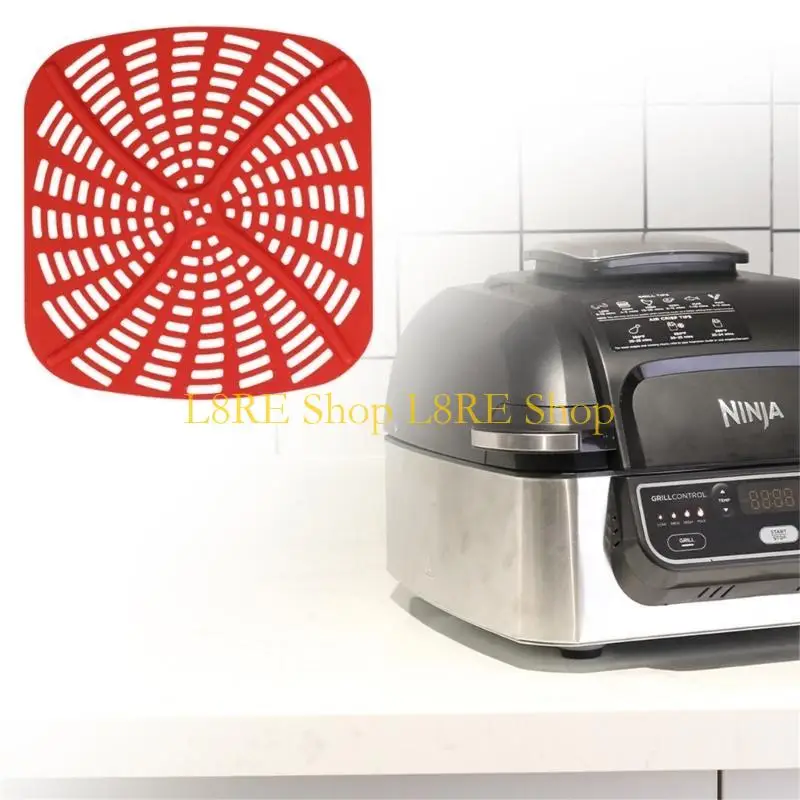 L8RE 2PCS Reutiliza Fritadeiras ar reutilizações silicone Substituição revestimentos antiaderentes Mat para AG300 AG302